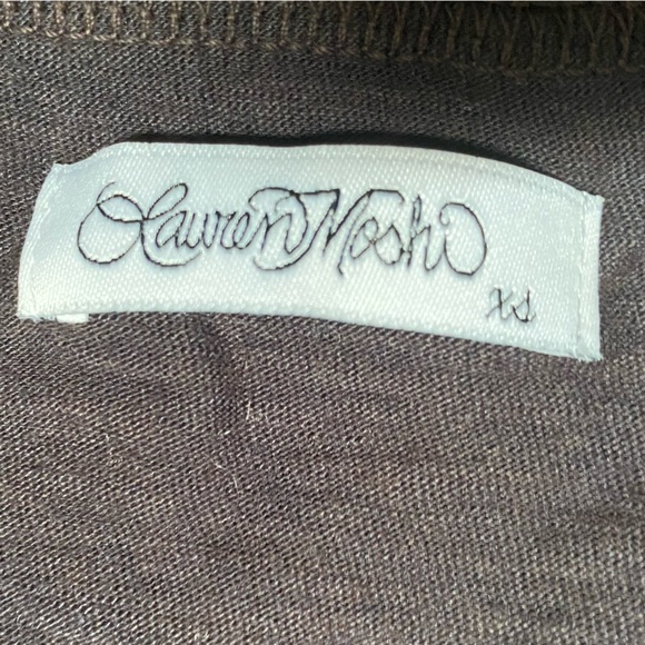 New Lauren Moshi Becca Floral Dove Tee - Picture 8 of 10